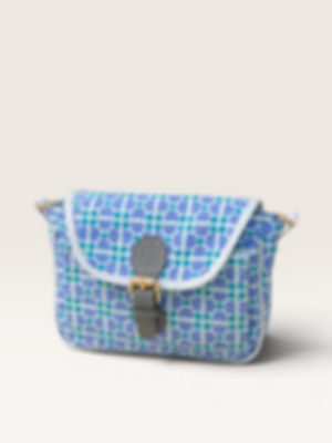 Retro Grid Petit Messenger Bag