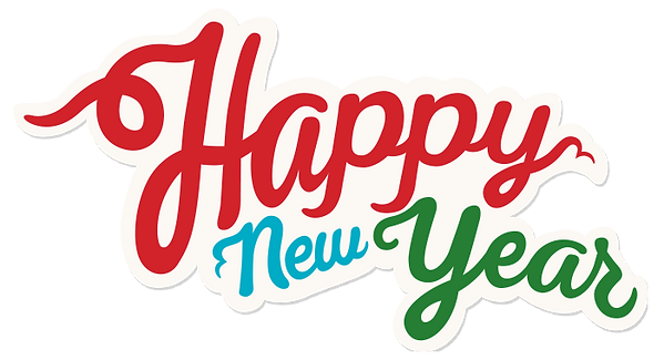 Happy New Year sign
