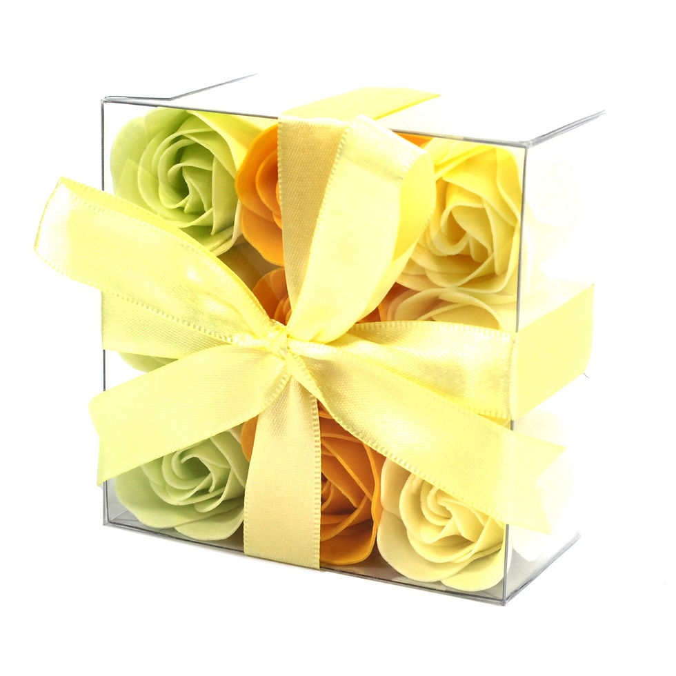 Thumbnail: Soap Flowers - Set of 9