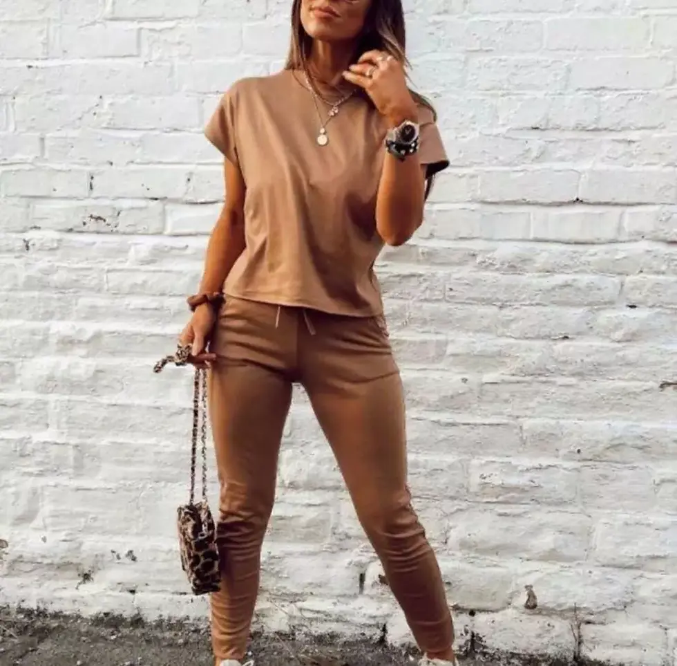 Thumbnail: Short Sleeve Boxy Lounge Wear Set