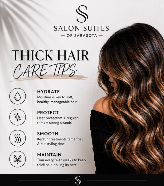 Thick Hair Care Tips Sarasota