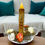 Thumbnail: 7" Fall Pumpkin Stack Battery Operated LED Timer Taper Candle