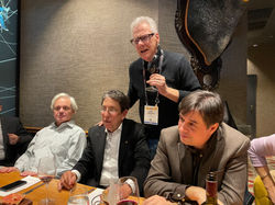 Cajal Club | SfN 2023 | Banquet at Jaleo | Hof, Ribak, Sousa, and Swanson