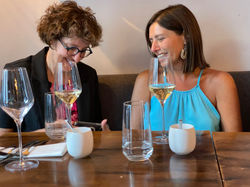 Cajal Club | Neuroscience | dinner | Linda Richards and Eloísa Herrera