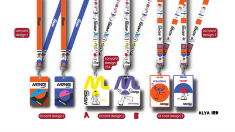 Id Card Design + Lanyard (Mix & Match)