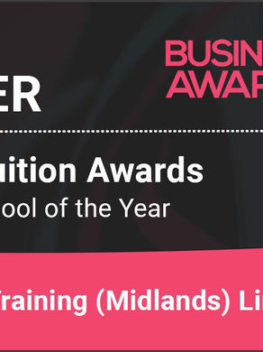 Hgv training midlands win driving school of the year 2023!