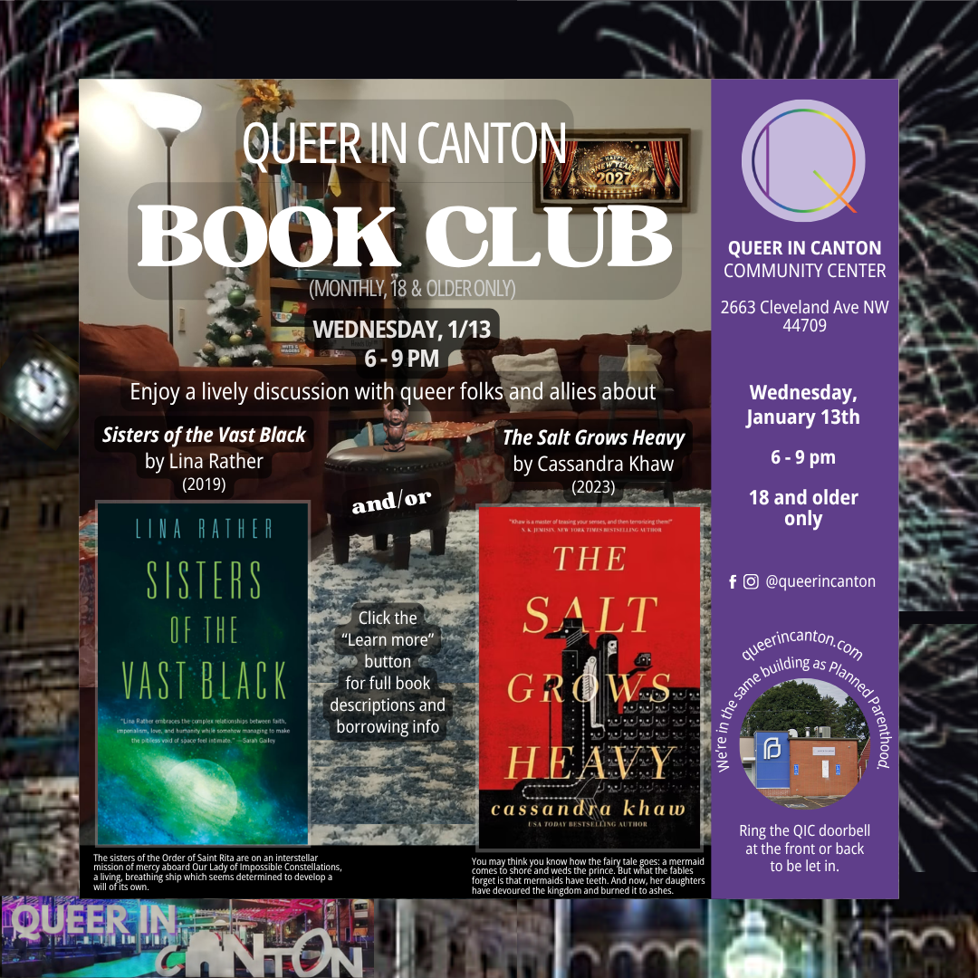 Queer in Canton Book Club (18+)