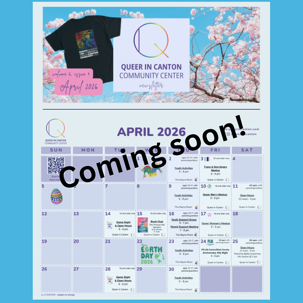 April 2026 Newsletter