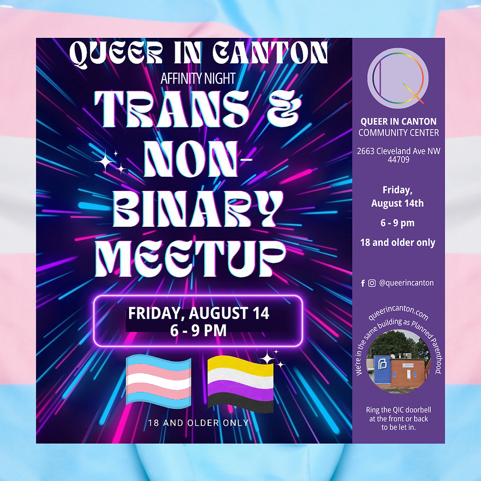Trans & Non-binary Meetup (18+)