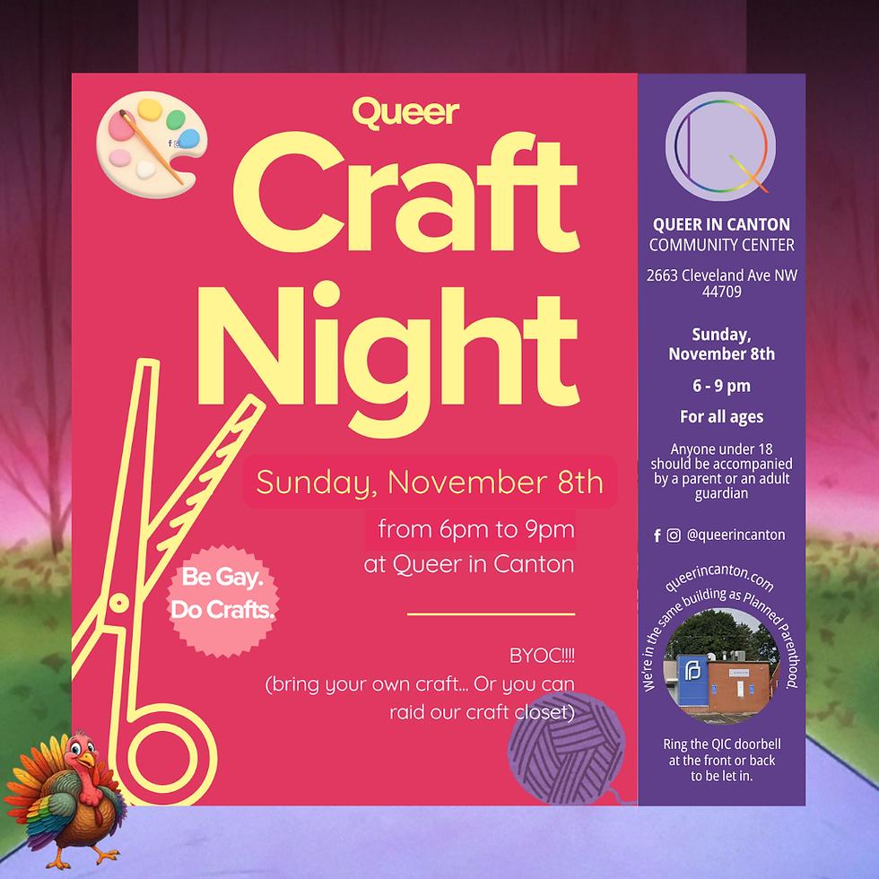 Queer Craft Night (all ages)