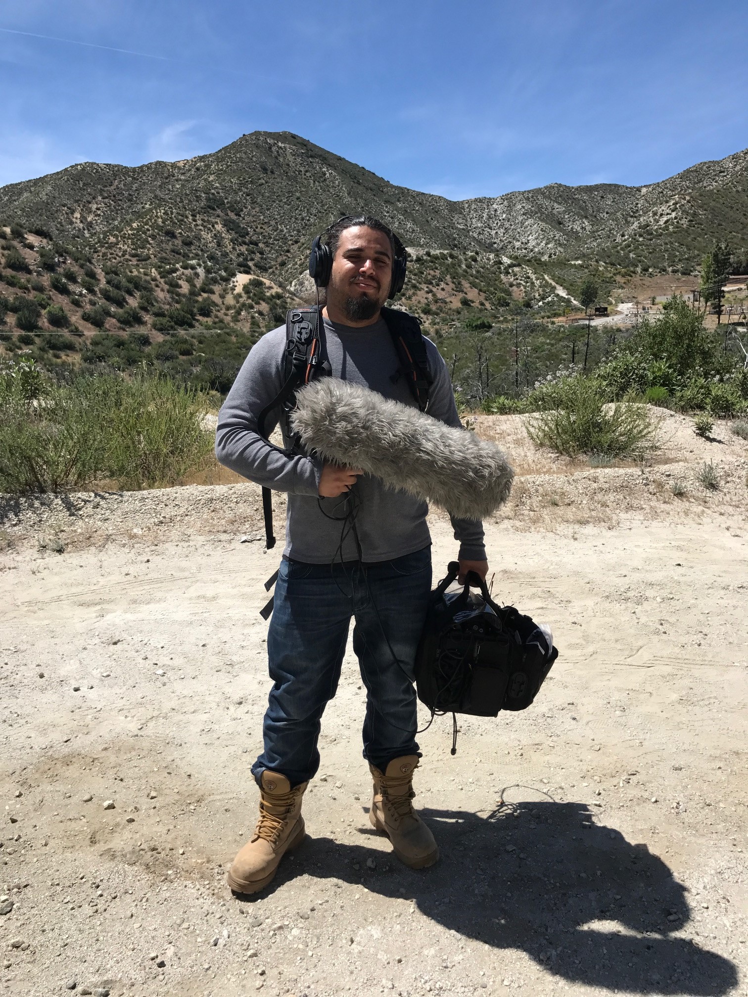 On location.