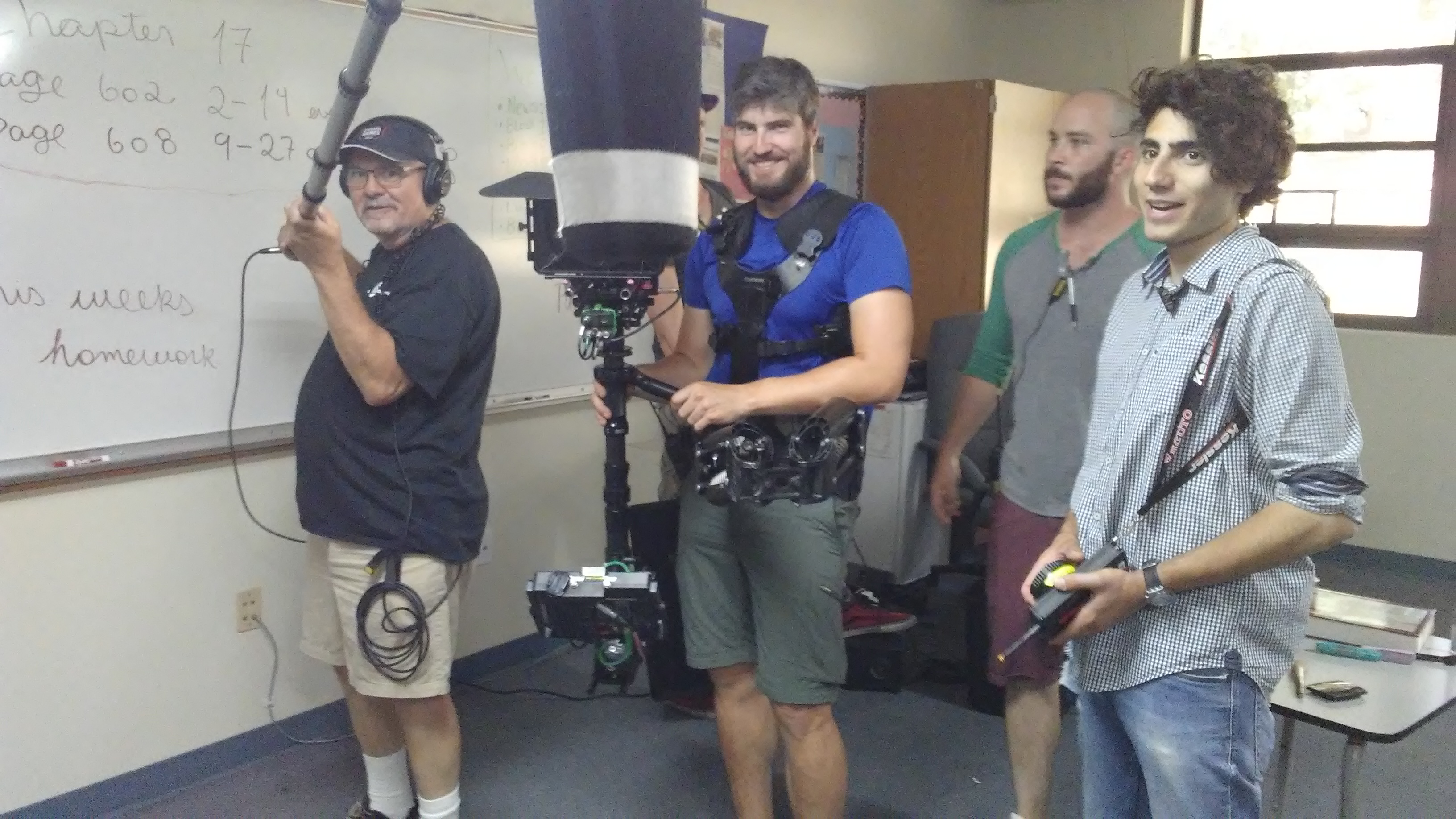 Jim Mello and Steadicam Op