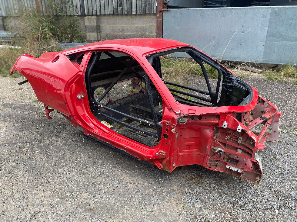 Thumbnail: Ferrari 458 Challenge bodyshell crash damaged