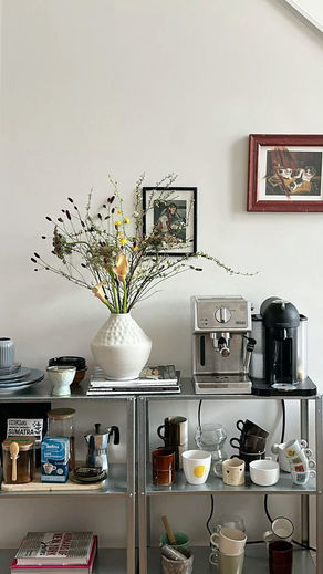 inspi déco d'un coin café 