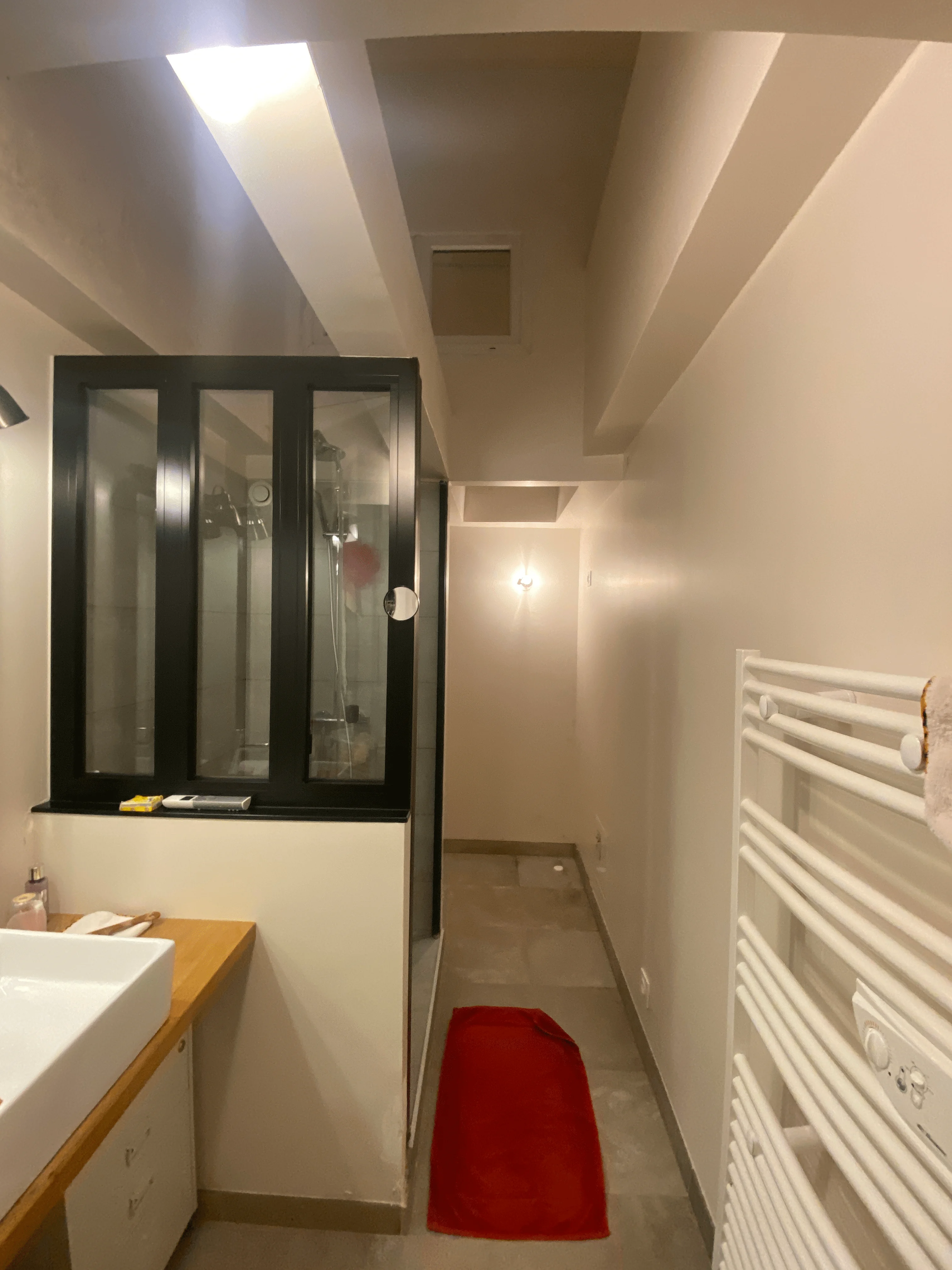 Rénovation salle de bain avant le passage de l'architecte d'intérieur Perspectives Architecture & Design 