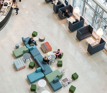 idée d'aménagement de bureaux en architecture commercial