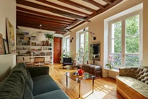 Architecte d'intérieur Paris Perspectives rénovation appartement salon 3.webp