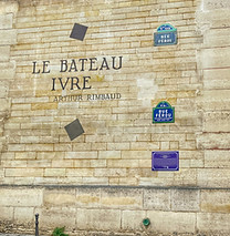 Poème Rimbaud le bateau ivre proche du parc du Luxembourg Paris 6 designer d'espace expert en rénovation Paris 6