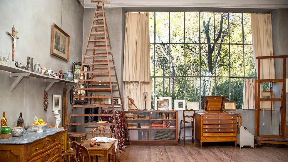 atelier d'artiste de Paul Cézanne à Aix-en-Provence