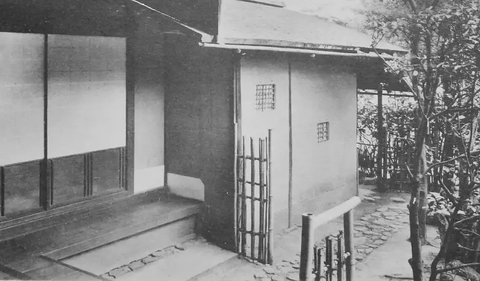 Maison de thé Tai-an au Myōki-an, Kyoto conçu par le grand maître du thé Sen no Rikyū en 1582