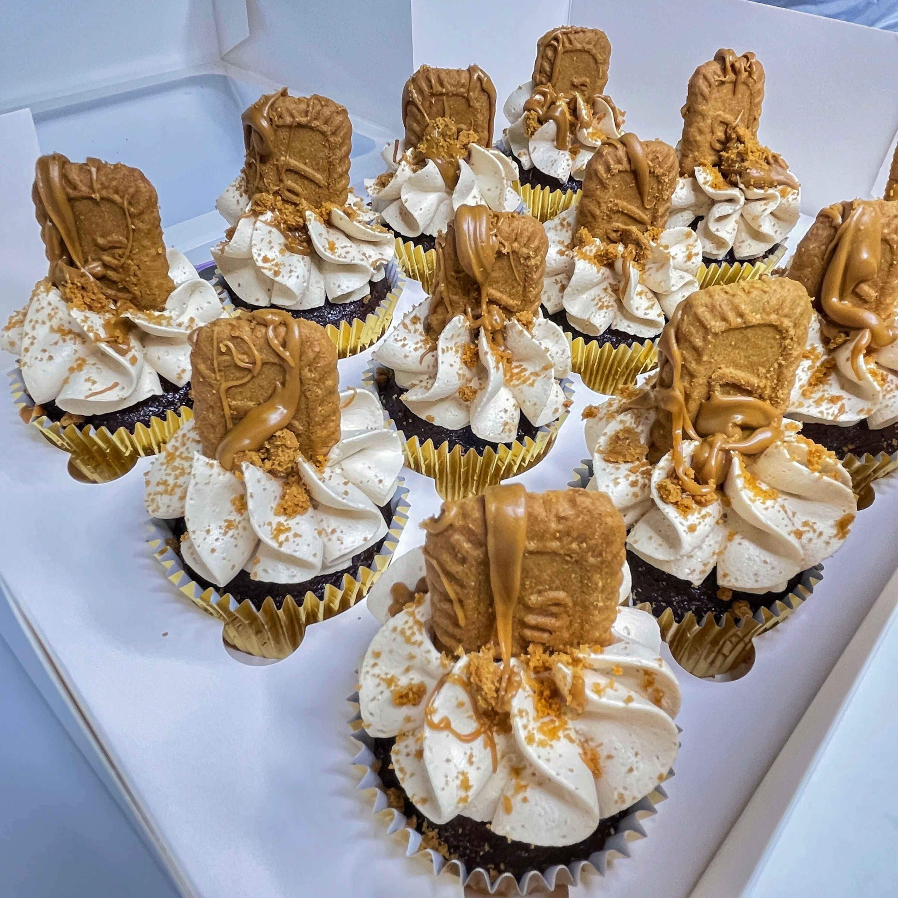Biscoff Overload cupcakes