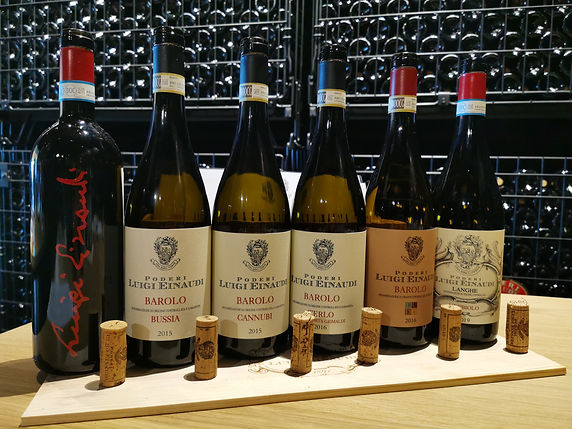 Piemonte Langhe Poderi Luigi Einaudi degustazione vino