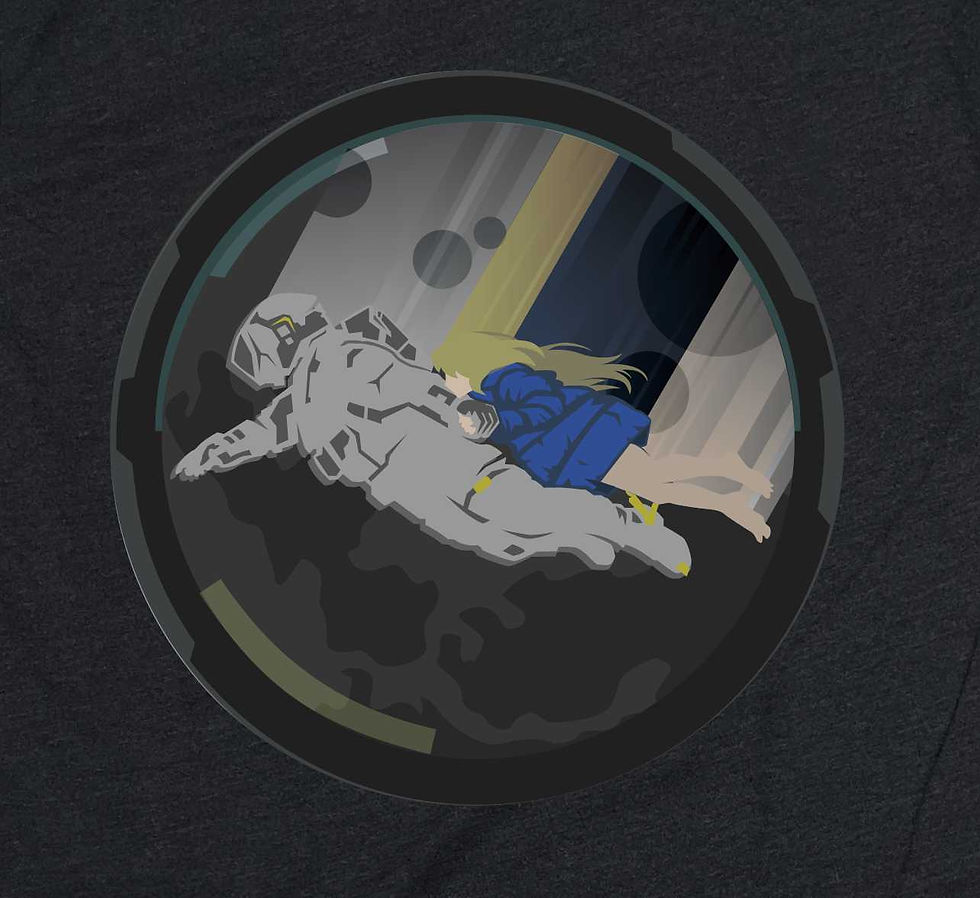 Thumbnail: Pragmata Inspired Unisex Tshirt - Orbit