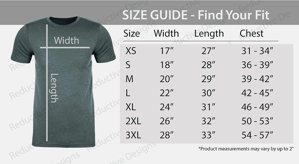 Thumbnail: Size Chart