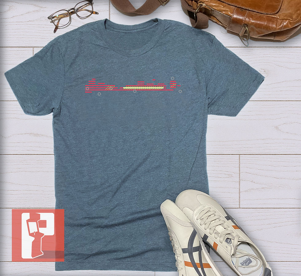 Thumbnail: Science Concept Tshirt - NASA FERMI Gamma Wave Map