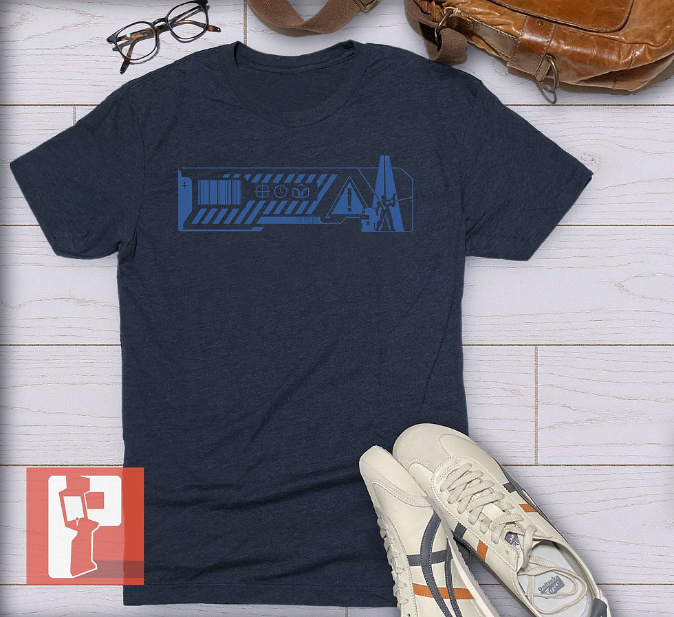Thumbnail: Marathon Inspired Tshirt - Extraction Point Safety Poster