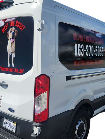 RV Service Van