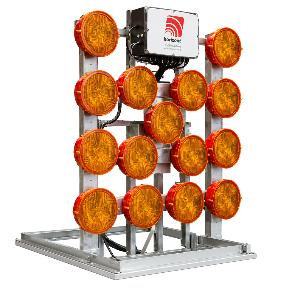 Flecha Luminosa HLPK15 con 15 focos LED.