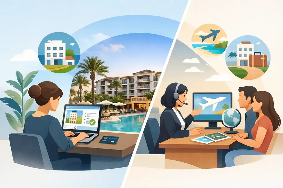 Direct Booking Versus Travel Agency