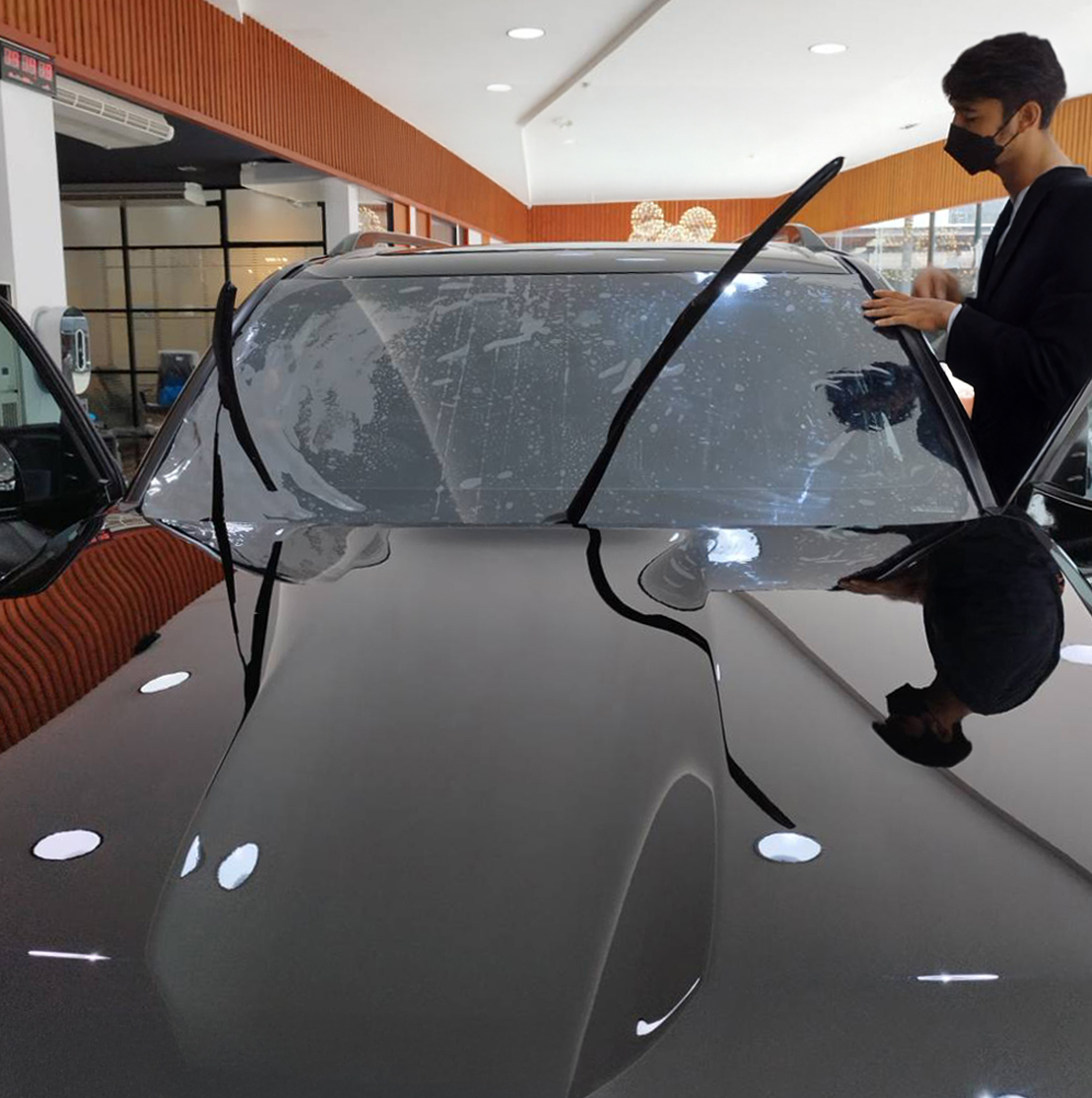 ติดตั้ง EXOSHIELD GT3 สำหรับรถ Tesla