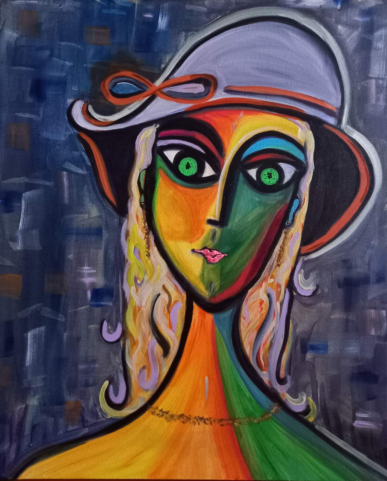 Момиче с шапка