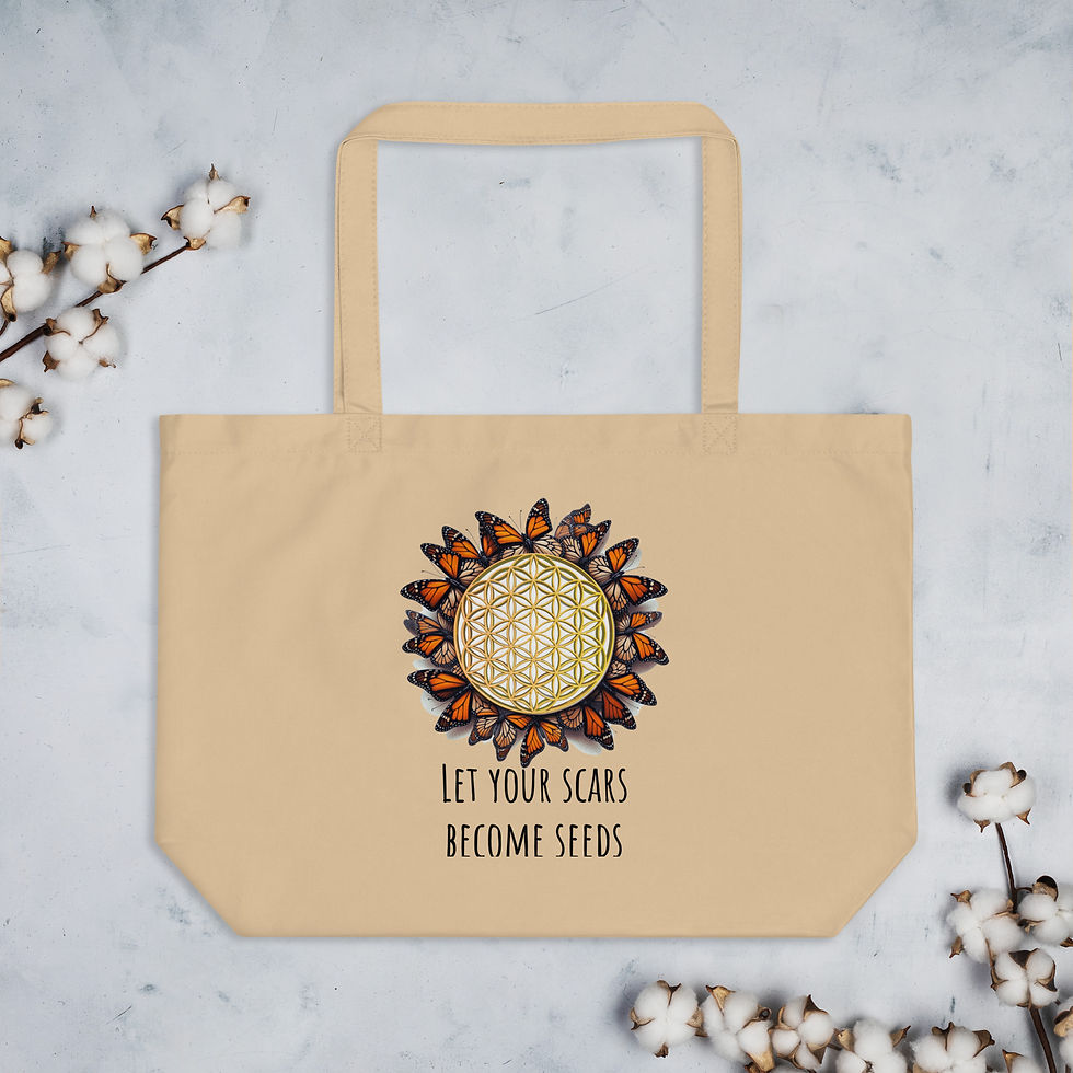 Thumbnail: Large organic tote bag