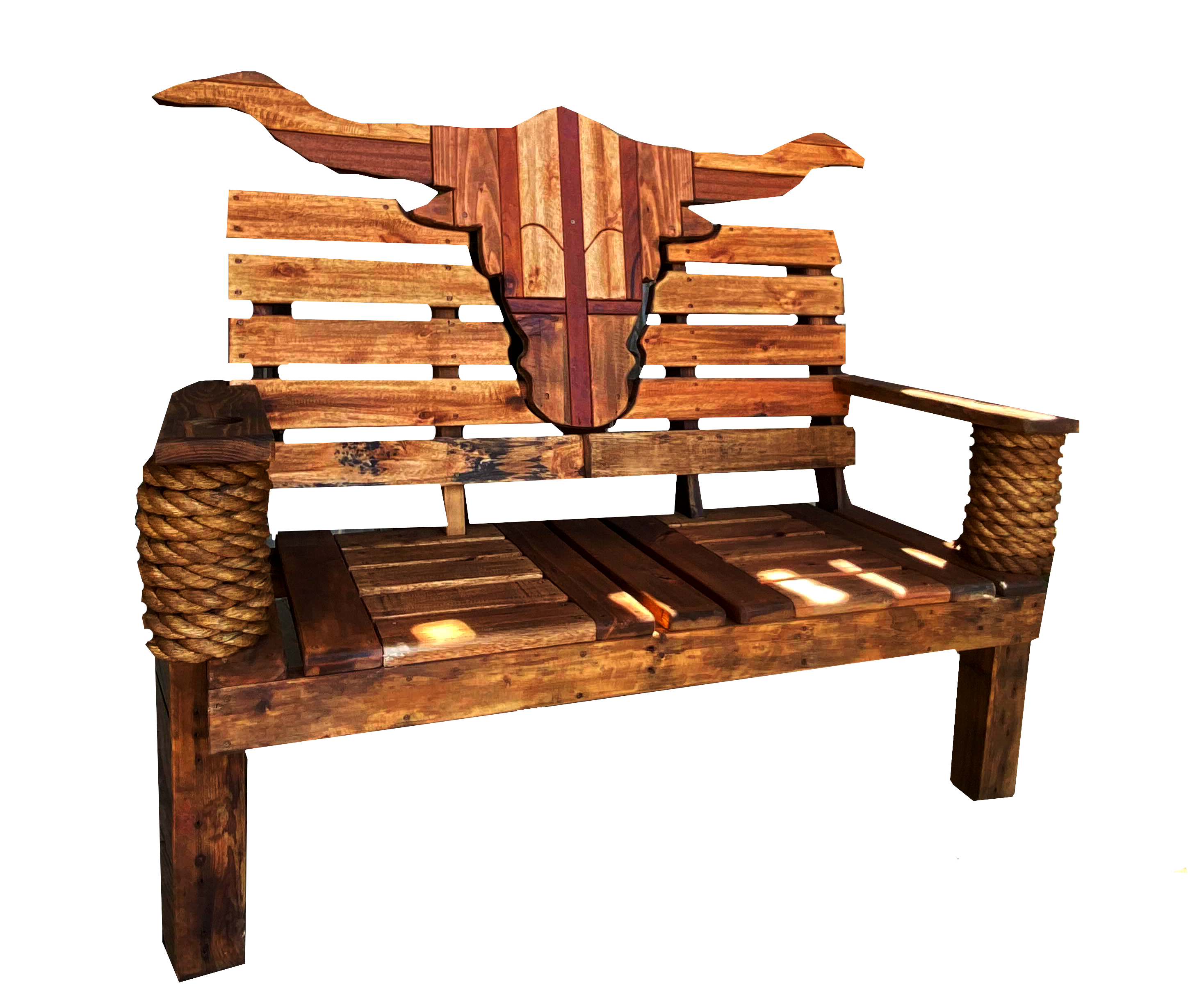 Longhorn Bench - Reclaimed
