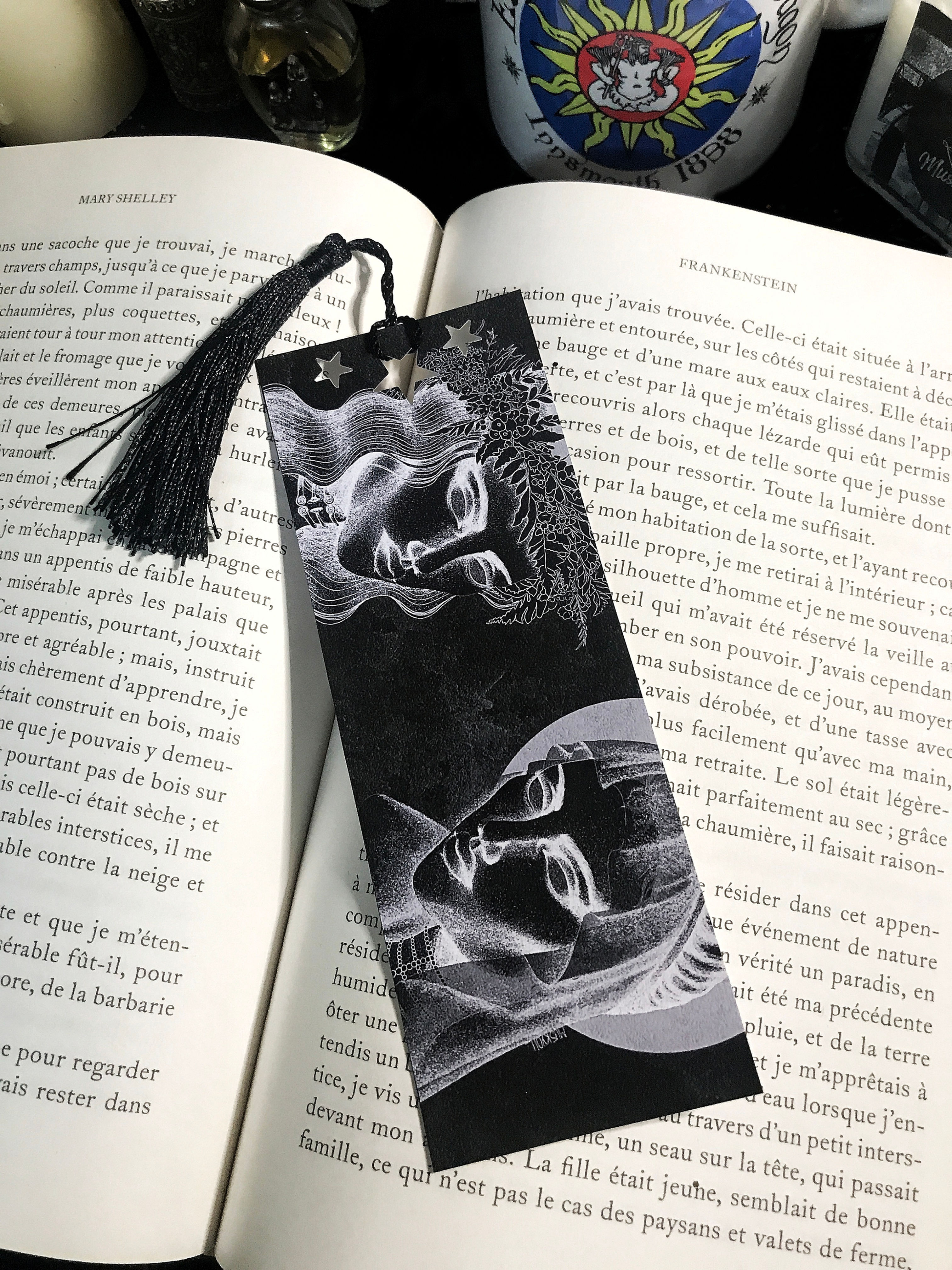 marque-pages esprits protecteurs sombres