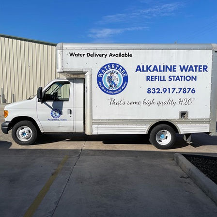Water Boy Alkaline Water Delivery Service truck is Now Available to deliver in Pasadena