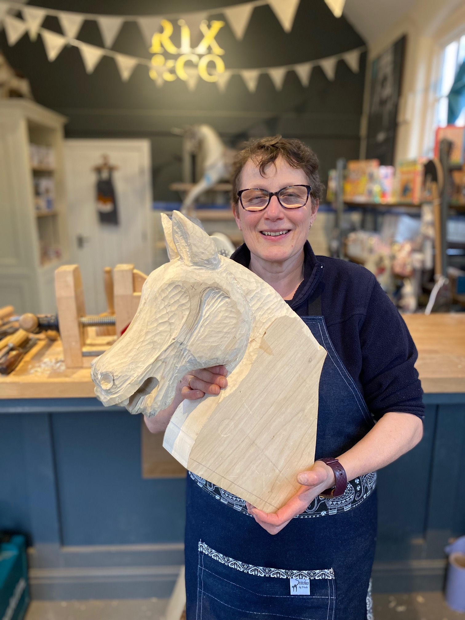3rd, 4th, 5th March - 3 Day Rocking Horse Head Carving
