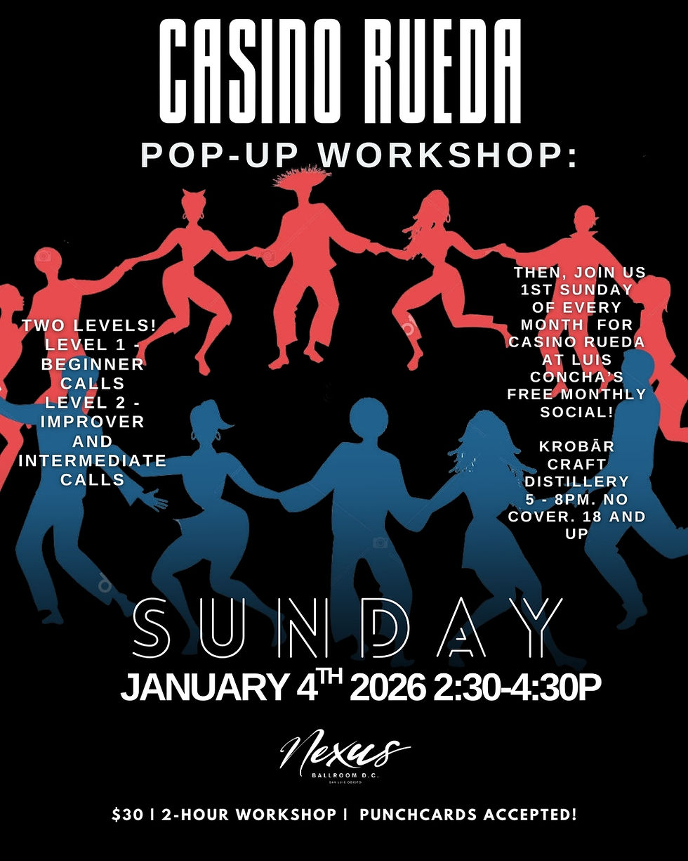 2 LEVEL Casino Rueda Pop-Up Workshop