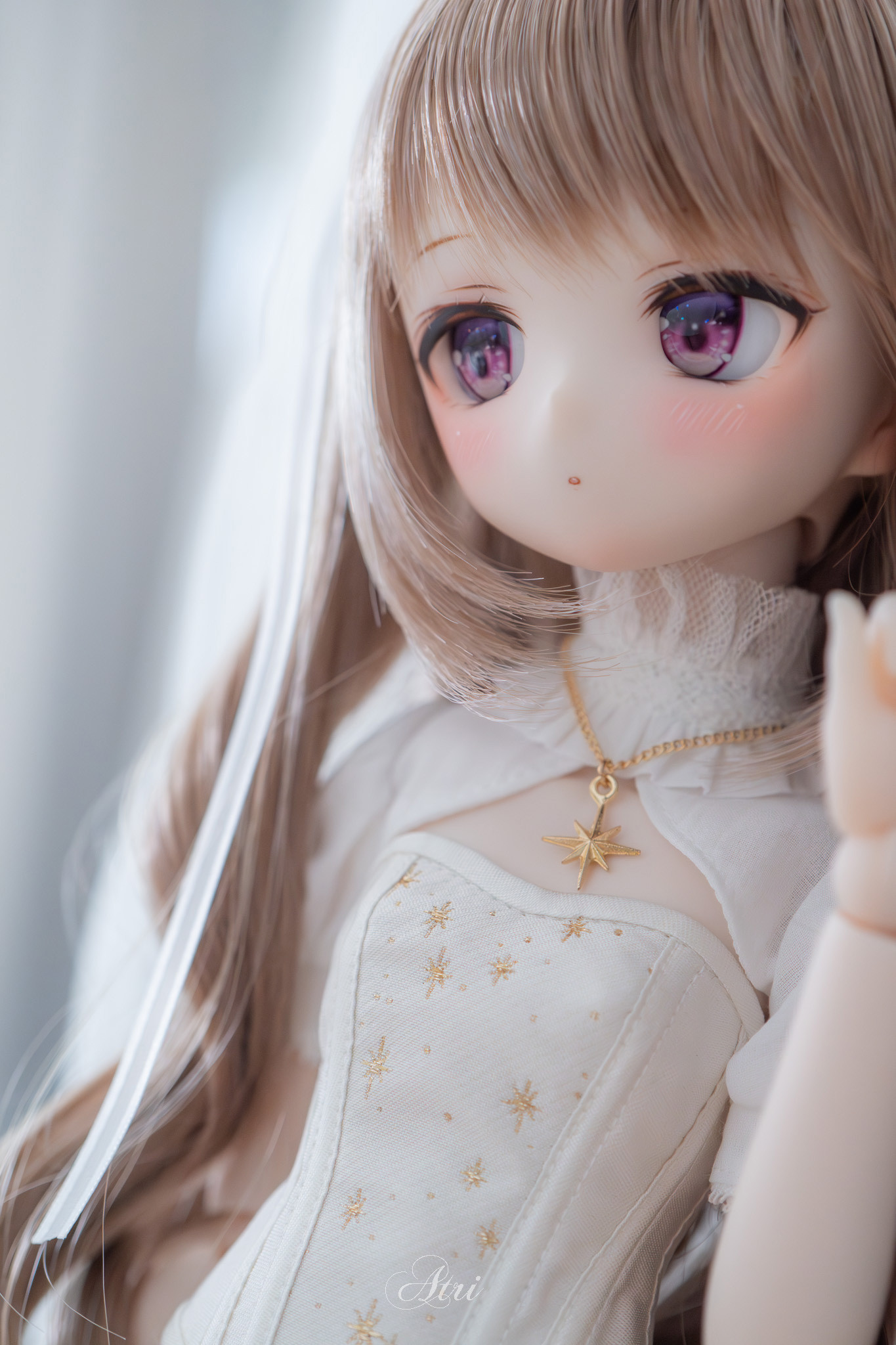 Stardust corset dress set for MDD S bust / White