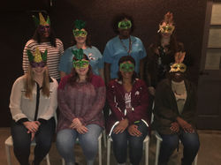 Reveal Mardi Gras Style