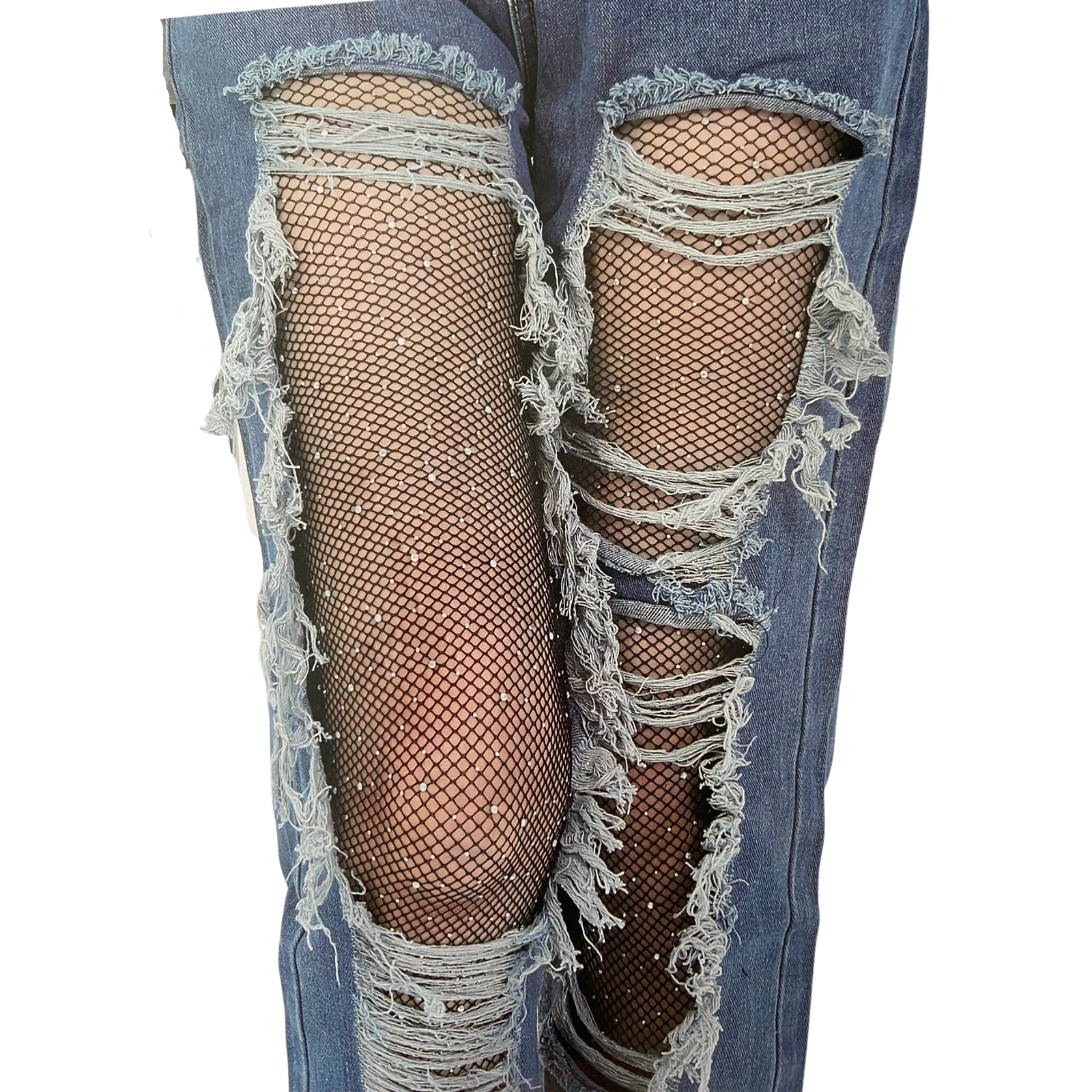 Pantimedia Red con  BRILLITO en Negro 1 Camel 3