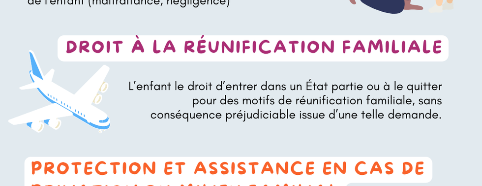 droit à la non séparation de ses parents