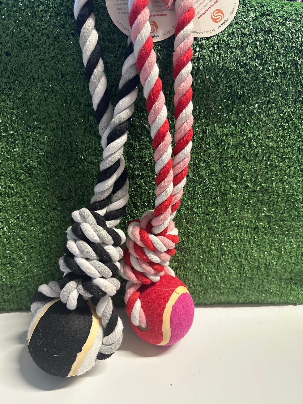 Thumbnail: Dumbell/ rope & ball toys 