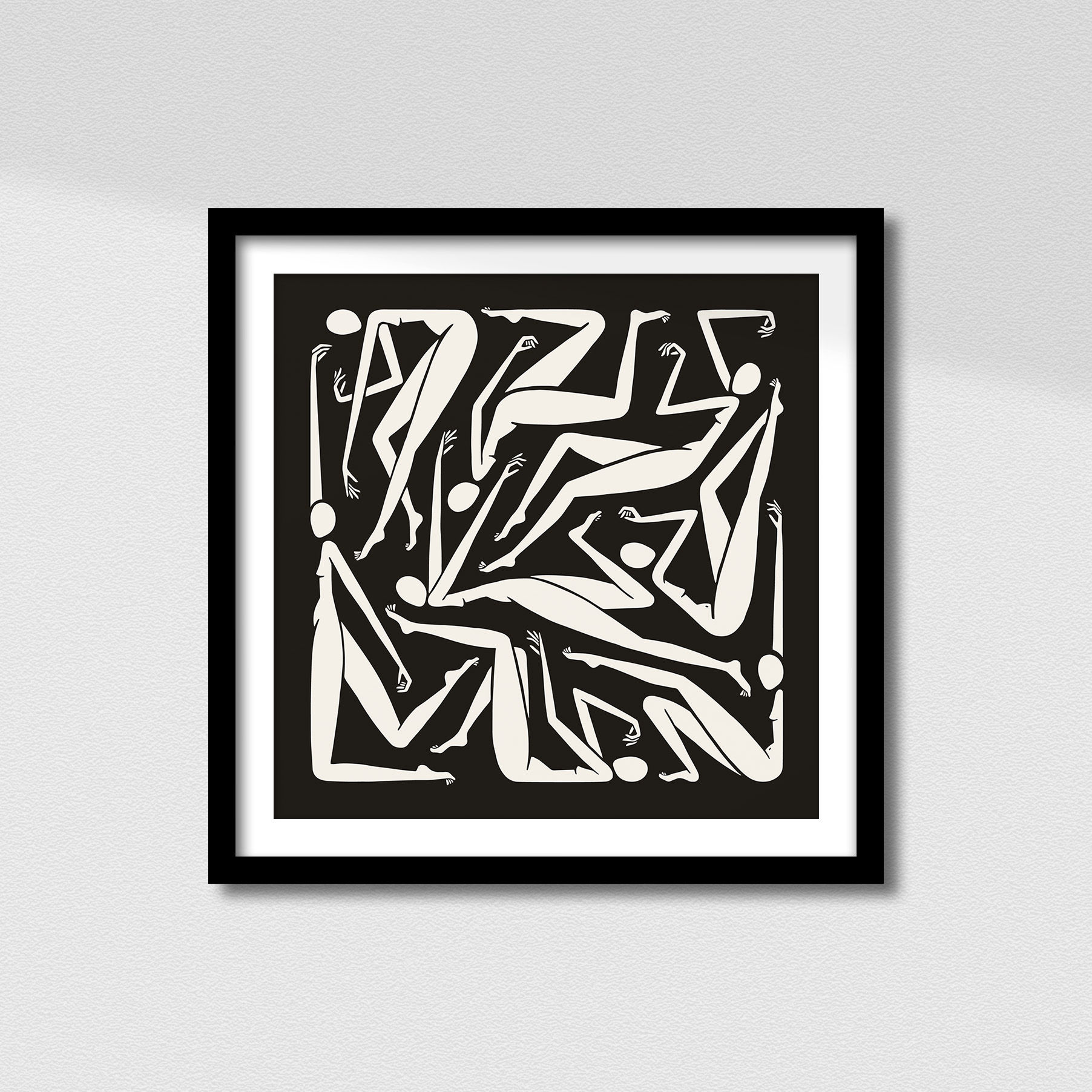 'ENTANGLED - ASH' WALL ART