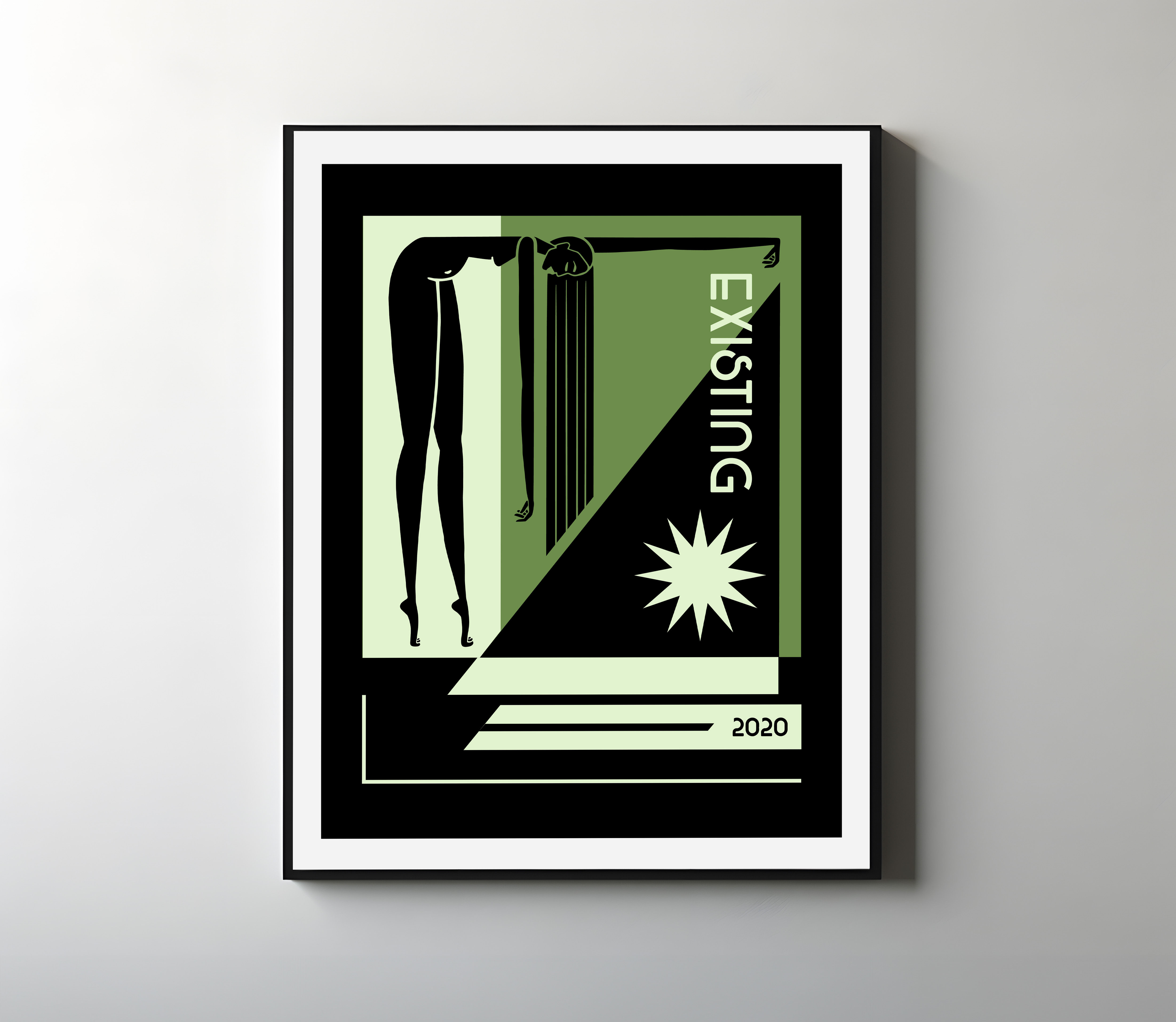 'EXISTING' WALL ART