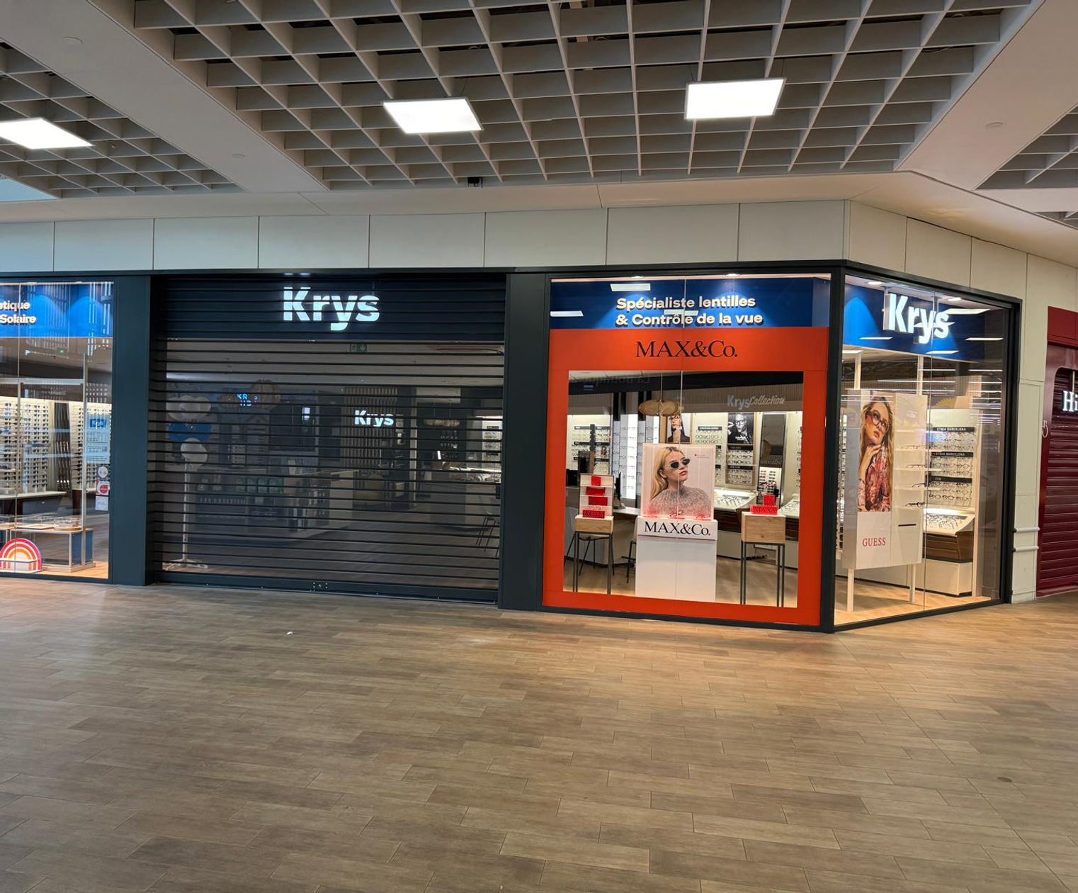 Aménagement centre optique