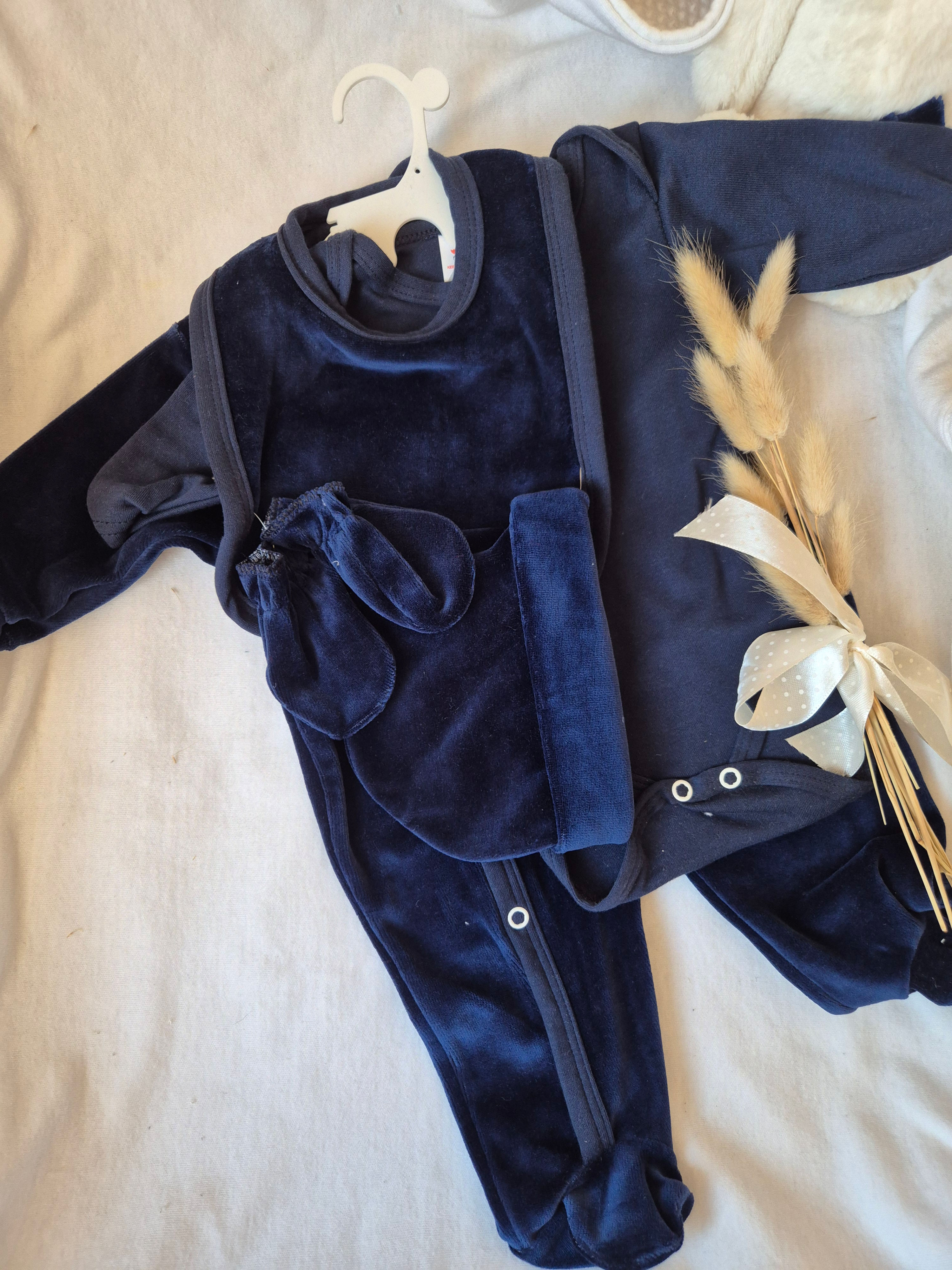 Ensemble pyjama velours